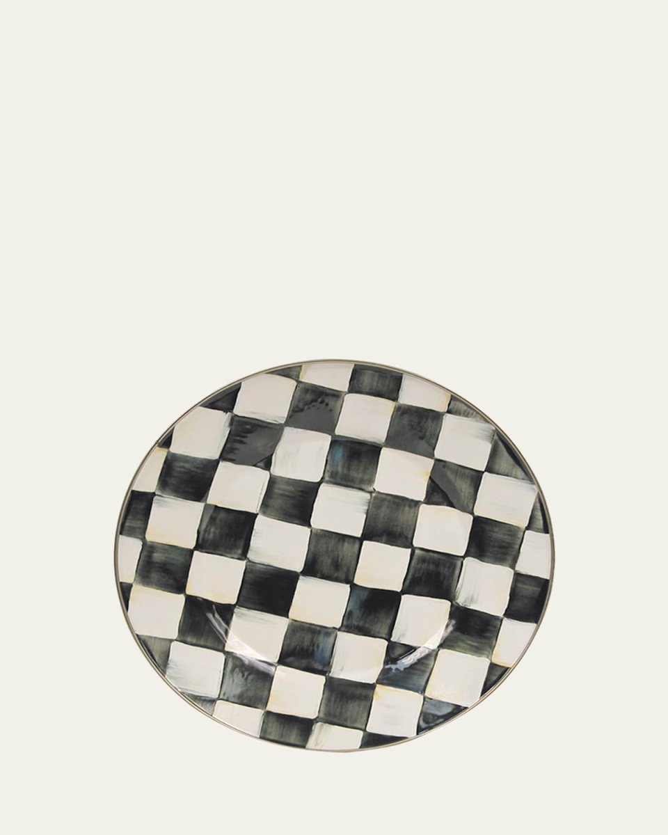 Courtly Check Dinner Plate